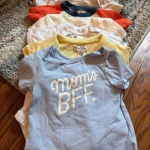 Onesie lot 6-9 months -look at pictures **